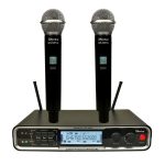 Import Diversity 2×100 channels UHF Wireless Lapel Microphone UH-16Pro-HH from chinese wholesale supplier and manufacturer