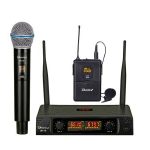 Import Digital Diversity 2×30 channels UHF Lapel Wireless Microphone UH-16-MH from chinese wholesale supplier and manufacturer