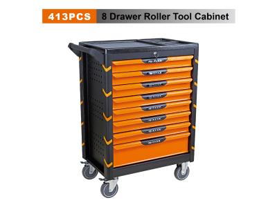 Import 413PCS 8 Drawer Roller Tool Cabinet from chinese wholesale supplier and manufacturer