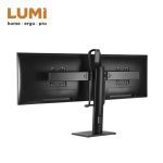 Import DUAL SCREENS EASY-TO-ADJUST VERTICAL LIFT MONITOR STAND from chinese wholesale supplier and manufacturer