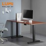 Import COMPACT DUAL MOTOR ELECTRIC SIT-STAND DESK (REVERSED) from chinese wholesale supplier and manufacturer