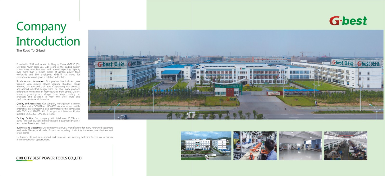 CIXI CITY BEST POWER TOOLS CO. LTD