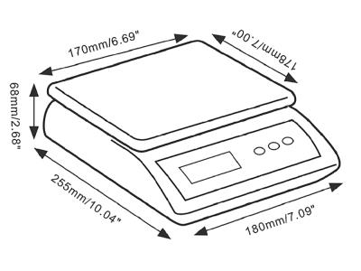Import EHW-EC Weighing Scale (Cap: 2kgx0.5g-10kgx1g) from chinese wholesale supplier and manufacturer