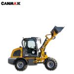 Import CANMAX 1.2 ton wheel loader CM812 cheap price for sale from chinese wholesale supplier and manufacturer