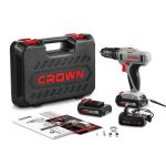 Import CROWN 14.4V Cordless Drill Handheld Electric Screwdriver Power Tools CT21055LM-1.5 BMC from chinese wholesale supplier and manufacturer