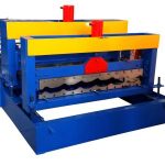 Import Color steel glazed tile roll forming machine iron sheet making wellding machine from chinese wholesale supplier and manufacturer