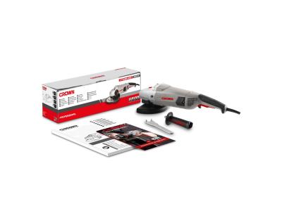 Import CROWN 9″ Angle Grinder 2600W Cutting Off Power Tools CT13489-230 from chinese wholesale supplier and manufacturer