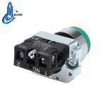Import LAY5-BL31 electrical switch spring convex head latching push button switch from chinese wholesale supplier and manufacturer