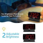 Import High-End Display Time With Rotating Base Digital office desk alarm clock from chinese wholesale supplier and manufacturer