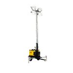 Import 5.5M 4X1000W Manual Construction Trailer Light Plant Generator from chinese wholesale supplier and manufacturer