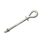 Import Electric Power Line Fitting hot dip galvanized iron suspension anchor hook/pig tail hook from chinese wholesale supplier and manufacturer