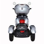 Import T412-4 650W 3 Wheel Electric Mobility Scooter for Old People with Rear Box from chinese wholesale supplier and manufacturer
