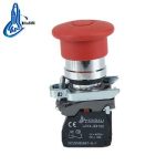 Import LAY4-BT42 emergency switch mushroom head push pull emergency stop switch from chinese wholesale supplier and manufacturer