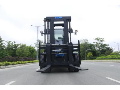 Import SOCMA 12T Diesel Engine Big Forklift for port from chinese wholesale supplier and manufacturer