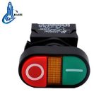 Import XDL21-EBW8465 double head led lamp waterproof button double switch from chinese wholesale supplier and manufacturer