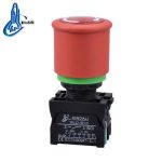 Import XDL22-ESLW542 mushroom ip67 turn to release emergency push button switch with light from chinese wholesale supplier and manufacturer