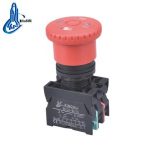 Import XDL22-ETB545 waterproof ip67 mushroom head e-stop pushbutton with window from chinese wholesale supplier and manufacturer