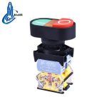 Import XDL31-EBW8465 on off Industrial Push Button Double Head Control Switch with Indicator from chinese wholesale supplier and manufacturer
