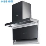 Import Zhongshan Wall-Mounted Black Glass Range Hood China for Kitchen for Sale CXW-280-K1906(B) from chinese wholesale supplier and manufacturer