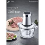 Import Electric chopper meat grinder 2 speeds stainless steel mincer food processor from chinese wholesale supplier and manufacturer