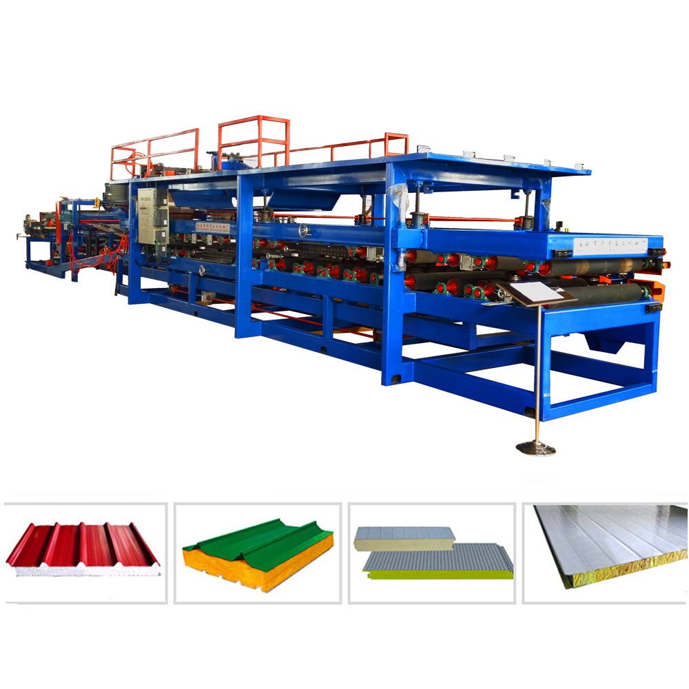 Import sandwich panel making machine roll forming machine for sheet metal profiles from chinese wholesale supplier and manufacturer