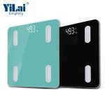 Import Digital green color OEM bluetooth bmi composition body fat smart bluetooth scale from chinese wholesale supplier and manufacturer