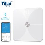 Import ITO glass electronic weighing scale 180kg RED/RoHS approvel smart bluetooth scale from chinese wholesale supplier and manufacturer
