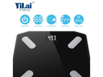 Import 180Kg 396Lb Electronic Smart Digital Measuring Bathroom Buletooth Body Composition scale from chinese wholesale supplier and manufacturer