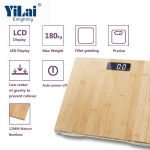 Import Natural bamboo 180kg body scale from chinese wholesale supplier and manufacturer