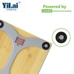 Import Natural bamboo LED 180kg body scale from chinese wholesale supplier and manufacturer