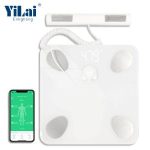 Import 8 electrodes bluetooth boy fat scale180KG capacity smart body fat scale with app from chinese wholesale supplier and manufacturer