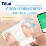 Import 8 electrodes bluetooth boy fat scale180KG capacity smart body fat scale with app from chinese wholesale supplier and manufacturer