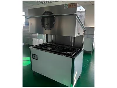 Import Double Baskets Hood Type 304 Stainless Steel Dishwasher Commercial Kitchen Equipment from chinese wholesale supplier and manufacturer