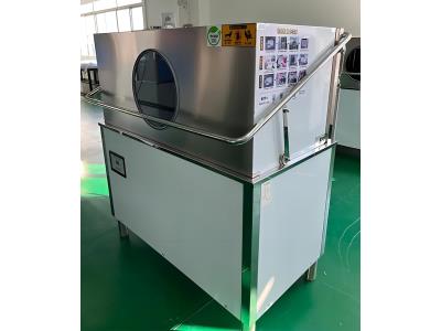 Import Double Baskets Hood Type 304 Stainless Steel Dishwasher Commercial Kitchen Equipment from chinese wholesale supplier and manufacturer