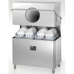 Import Double Baskets Hood Type 304 Stainless Steel Dishwasher Commercial Kitchen Equipment from chinese wholesale supplier and manufacturer