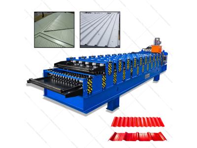 Import double layer roof panel double decker roll forming machine from chinese wholesale supplier and manufacturer