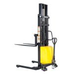 Import Staxx Manual Semi Electric Straddle Pallet Stacker from chinese wholesale supplier and manufacturer