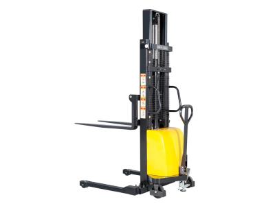 Import Staxx Manual Semi Electric Straddle Pallet Stacker from chinese wholesale supplier and manufacturer