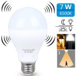 Import E27 4W 6000K E27 Movement Motion Radar Sensor LED Bulb Light for Corridor Porch Pathway Basement from chinese wholesale supplier and manufacturer