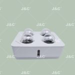 Import J&C hydroponic box budding box self watering planter visible water stage watering hole with lid with budding lid 4 holes planting box sustainable use from chinese wholesale supplier and manufacturer