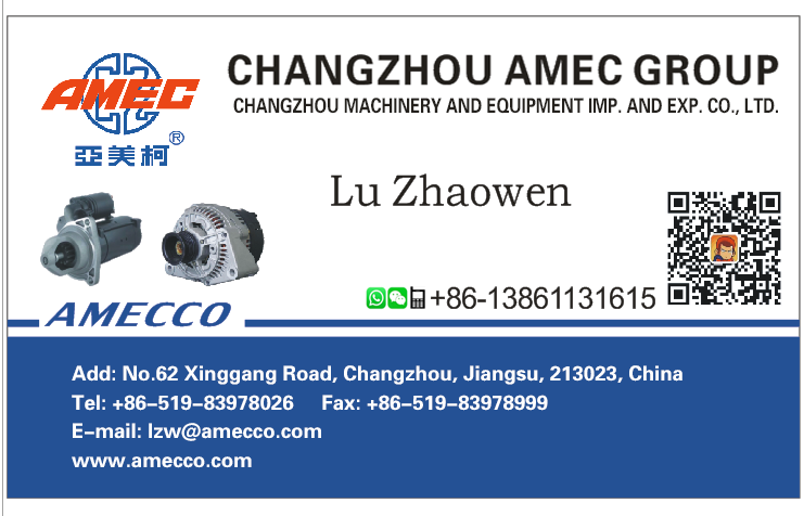 Import ALTERNATOR ALTERNADORES ISUZU HINO from chinese wholesale supplier and manufacturer