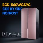 Import BCD-560WGS9C SIDE BY SIDE NOFROST 560L from chinese wholesale supplier and manufacturer