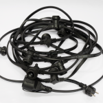 Import IP44 flat-cable E27 Party Light Set from chinese wholesale supplier and manufacturer