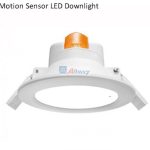 Import 4.0 inch 7W 120mm Cutout Retrofit Auto On Off Recessed Microwave Motion Sensor LED Downlight for Porch Corridor Hallway from chinese wholesale supplier and manufacturer