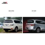 Import GBT Upgrade Body Kit For NISSAN PATROL Y62 Model from chinese wholesale supplier and manufacturer
