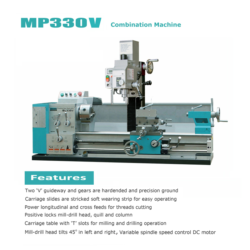 Import Combo Lathe-Milling-Tapping Machine from chinese wholesale supplier and manufacturer
