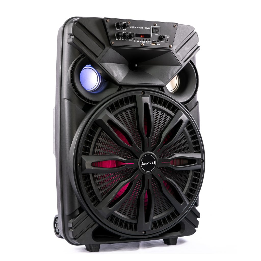 Import TROLLEY SPEAKER WITH RECHARGEABLE BATTERY from chinese wholesale supplier and manufacturer