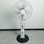 Import 16” rechargeable stand fan with LED light from chinese wholesale supplier and manufacturer