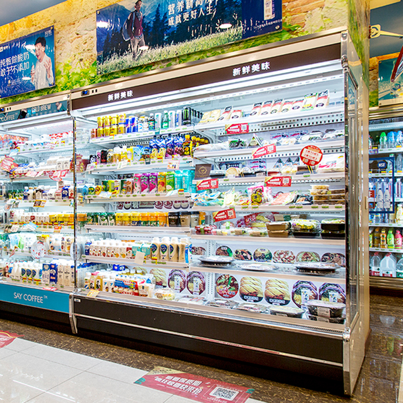 Import Multi-deck Open Showcase from chinese wholesale supplier and manufacturer