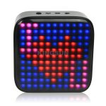 Import Retro RGB light up pixel art programmable LED bluetooth speaker from chinese wholesale supplier and manufacturer